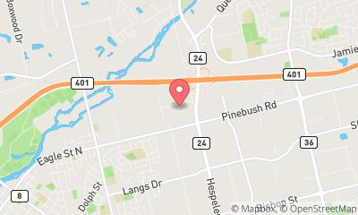 map, Altruck International Truck Centres