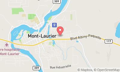 map, Home Hardware Mont-Laurier