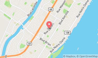 map, NAPA Pièces d'auto - Distributions Yvon Godbout inc.