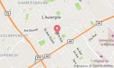 map, CARQUEST Pièces d’Autos
