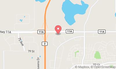 map, Freightliner Of Red Deer Inc