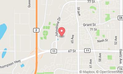 map, Greatwest Kenworth Red Deer