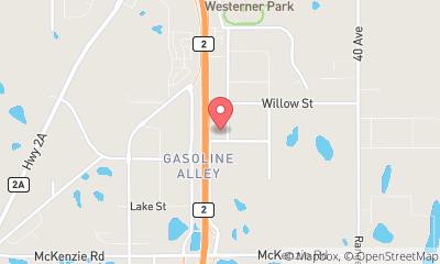 map, Go Dodge Red Deer