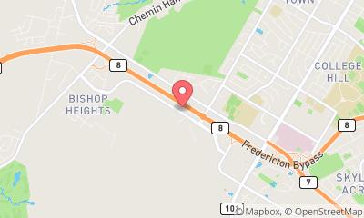 map, Summit Dodge Fredericton