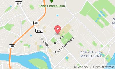 map, Garage Paul Vallee