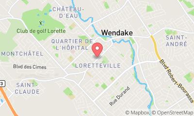 map, NAPA Pièces d'auto - NAPA Loretteville