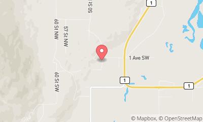 map, Shuswap Auto Parts Ltd