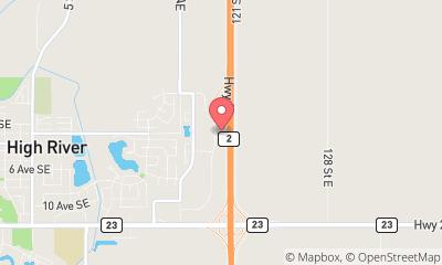 map, High River Autoplex