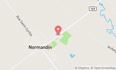 map, NAPA Pièces d'auto - NAPA Associé Normandin