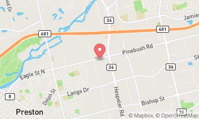 map, Line-X Coatings & Truck Accessories