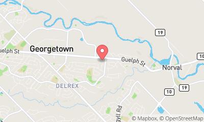 map, Halton Hills Car Wash