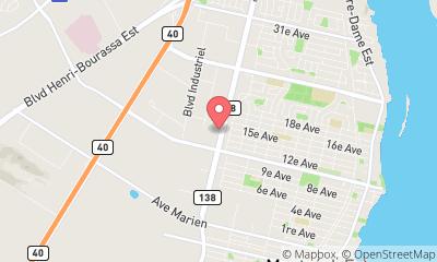 map, NAPA Pièces d'auto - NAPA Montréal - Pointe-aux-Trembles