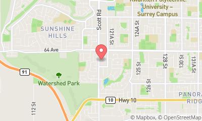 map, Go Dodge Surrey