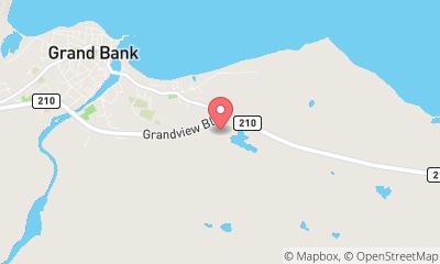 map, Grand Bank Auto