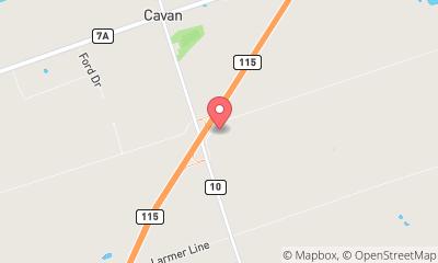 map, Todd Equipment Ltd