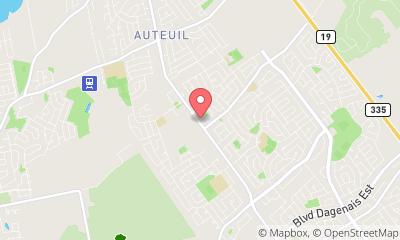 map, NAPA AUTOPRO - Mecanique S. Paquette Inc.