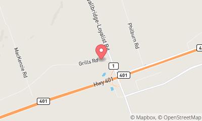 map, Premier Truck Group of Belleville