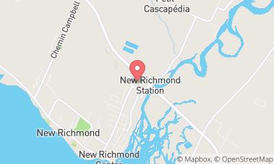 map, BMR Groupe Cormier - New Richmond