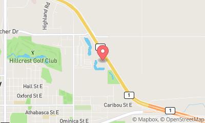 map, Moose Jaw RV and Marine