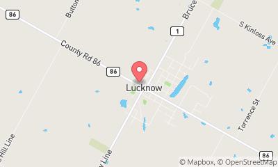 map, Montgomery Ford Lucknow