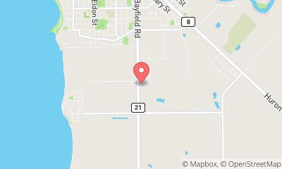 map, Hyundai of Goderich