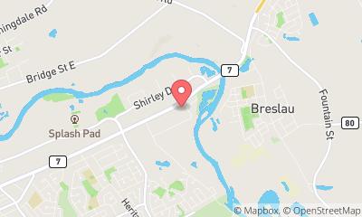 map, Mercedes-Benz Kitchener-Waterloo