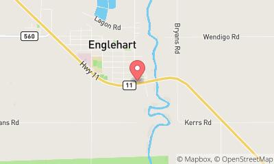 map, NAPA Auto Parts - NAPA Associate Englehart