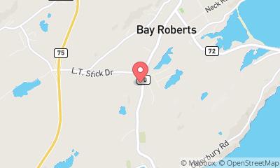 map, Baccalieu Auto Sales