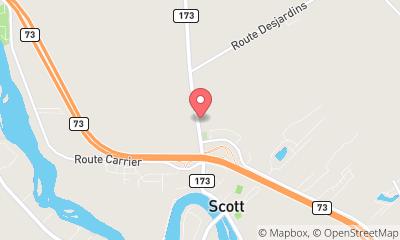 map, Motosports Serge Veilleux Inc