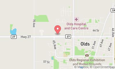 map, Trackside Sales & Service