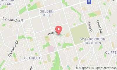 map, Toronto Body Parts