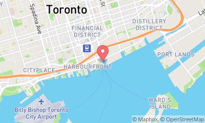 map, Cityscape Charters (Affiliated with The Otter Guy Water Taxi)