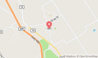 map, Coldwater Garage