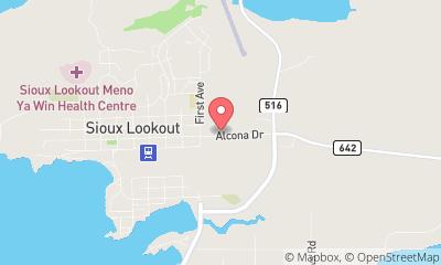 map, Sioux Lookout Home Hardware Building Centre