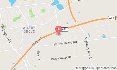 map, A & M Truck Parts Ltd