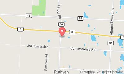 map, Southwest Diesel Service Inc