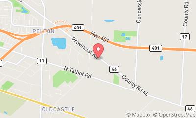 map, Interstate Truck Centre