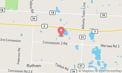 map, Boldt Truck Repair