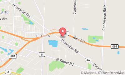 map, Toor Truck Centre Inc.