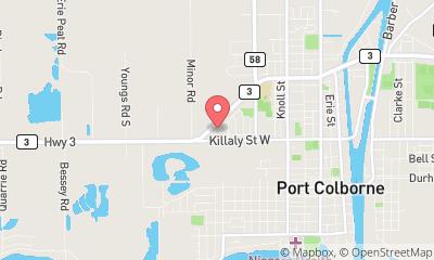 map, NAPA Auto Parts - NAPA Port Colborne