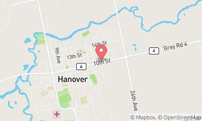 map, Hanover Chrysler Dodge Jeep Ram