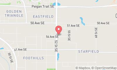 map, Volvo Truck Centre Calgary