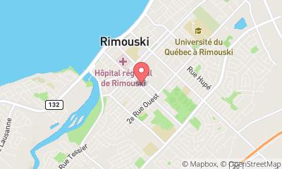 map, Quincaillerie Home Hardware - Rimouski