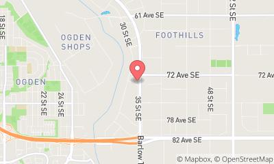 map, Grizzly Trucks Calgary