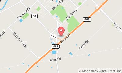 map, Glassford Chrysler