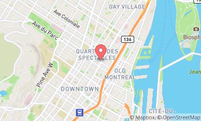 map, Service Towing Montreal