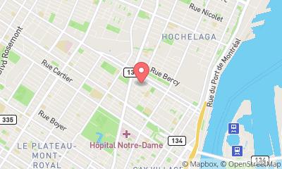 map, TOWING MONTREAL CENTRE VILLE 24H
