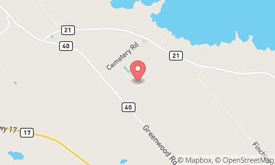 map, Lad's Auto Recyclers