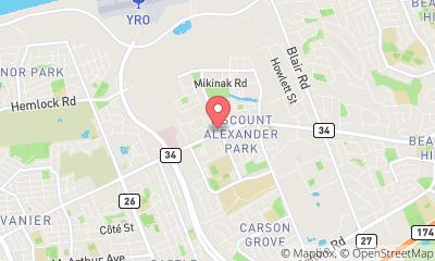 map, Halley's Service Centre Ltd - Car Repair Ottawa