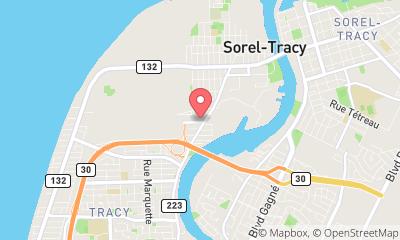 map, Christian Tremblay Auto